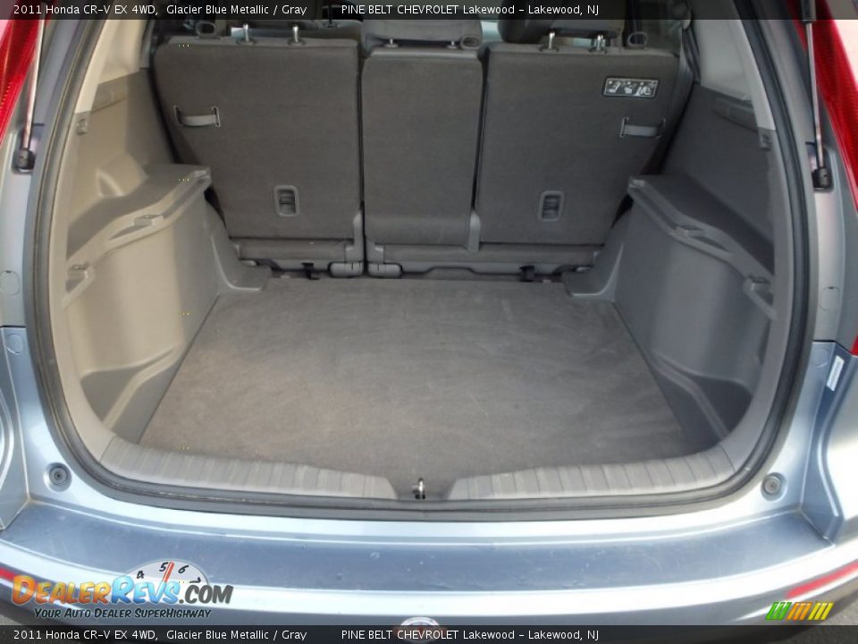 2011 Honda CR-V EX 4WD Glacier Blue Metallic / Gray Photo #19