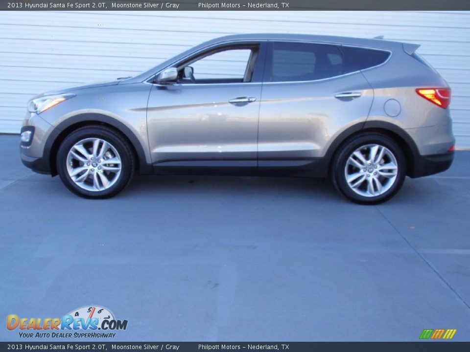 2013 Hyundai Santa Fe Sport 2.0T Moonstone Silver / Gray Photo #5