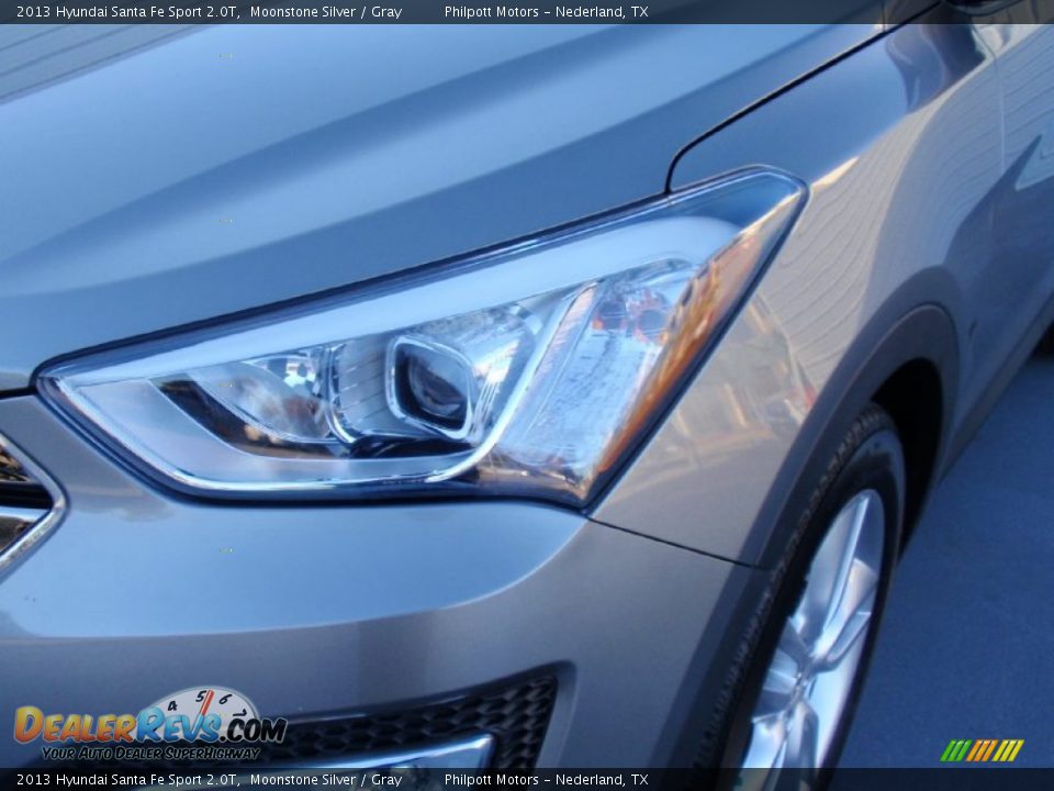 2013 Hyundai Santa Fe Sport 2.0T Moonstone Silver / Gray Photo #8