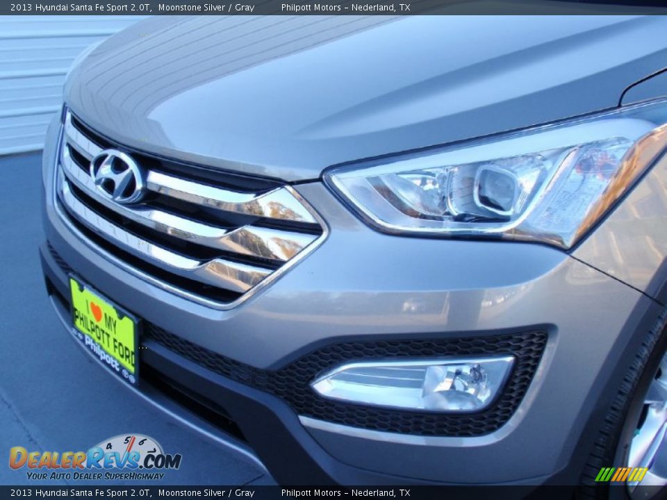 2013 Hyundai Santa Fe Sport 2.0T Moonstone Silver / Gray Photo #9