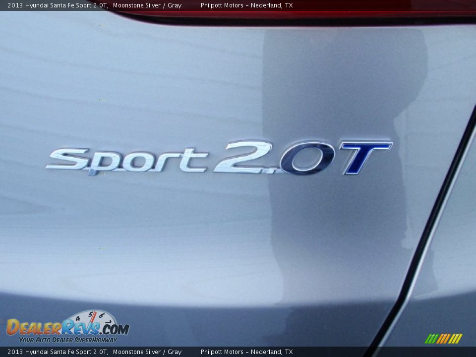 2013 Hyundai Santa Fe Sport 2.0T Moonstone Silver / Gray Photo #16