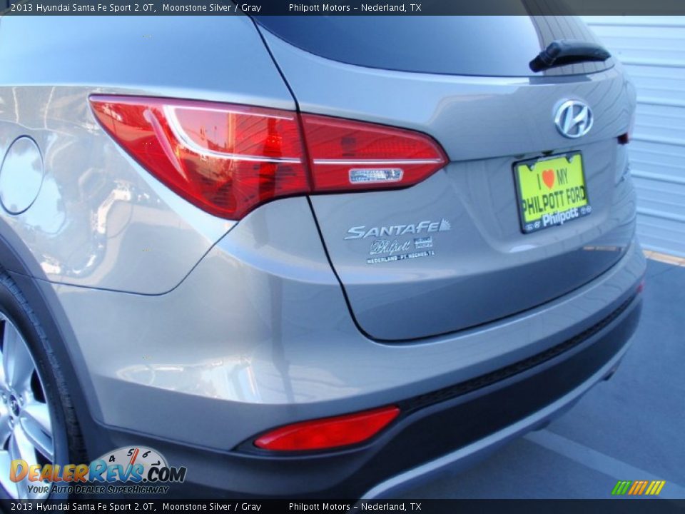 2013 Hyundai Santa Fe Sport 2.0T Moonstone Silver / Gray Photo #18