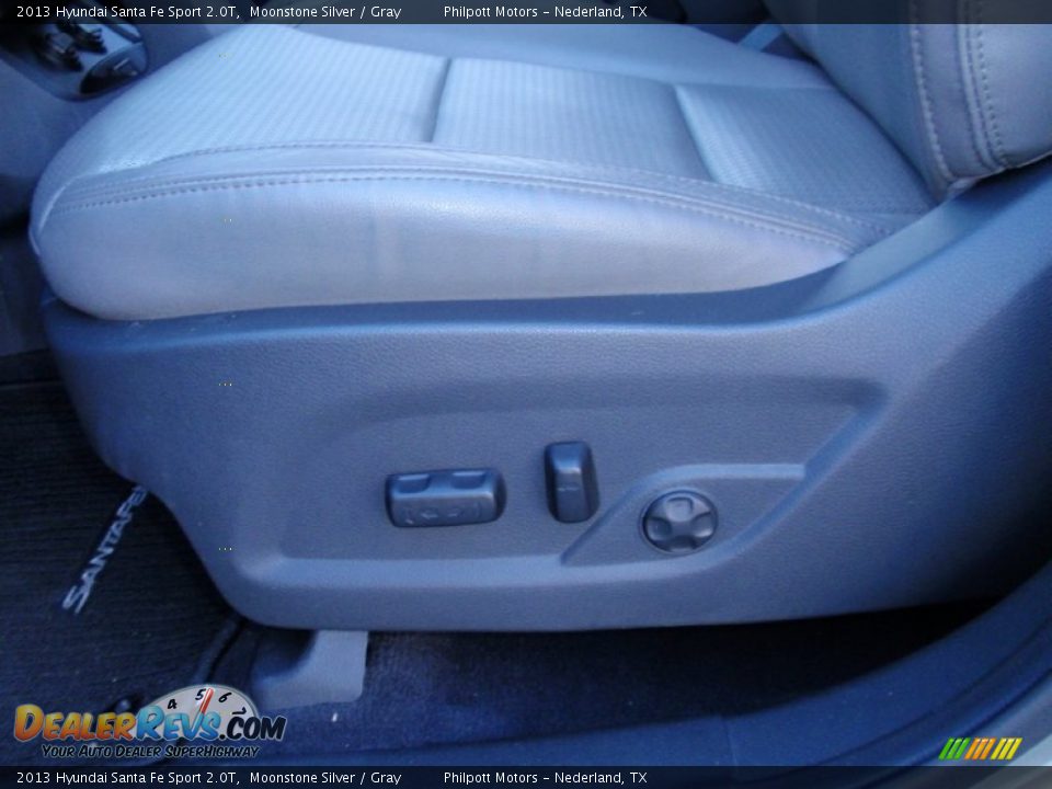 2013 Hyundai Santa Fe Sport 2.0T Moonstone Silver / Gray Photo #33