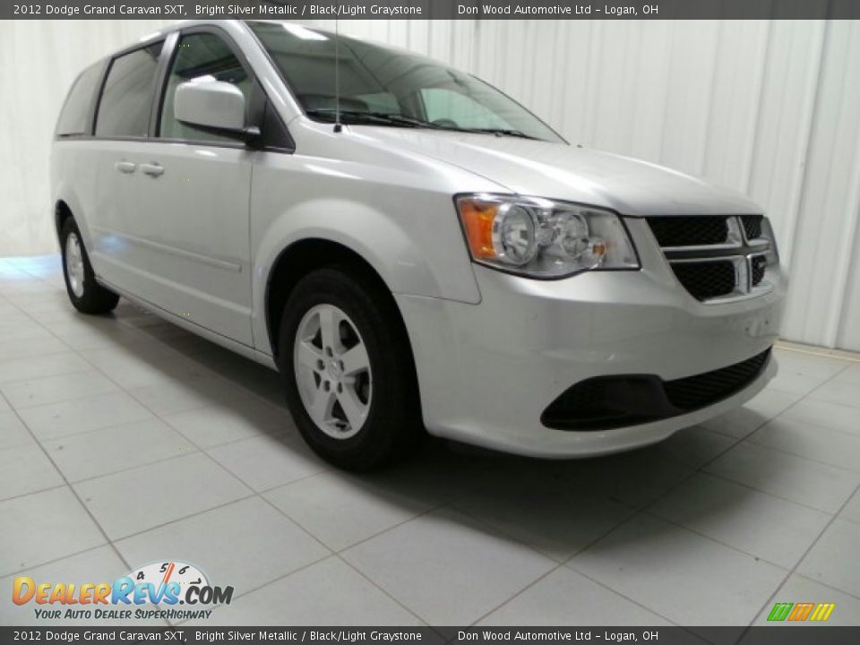 2012 Dodge Grand Caravan SXT Bright Silver Metallic / Black/Light Graystone Photo #1