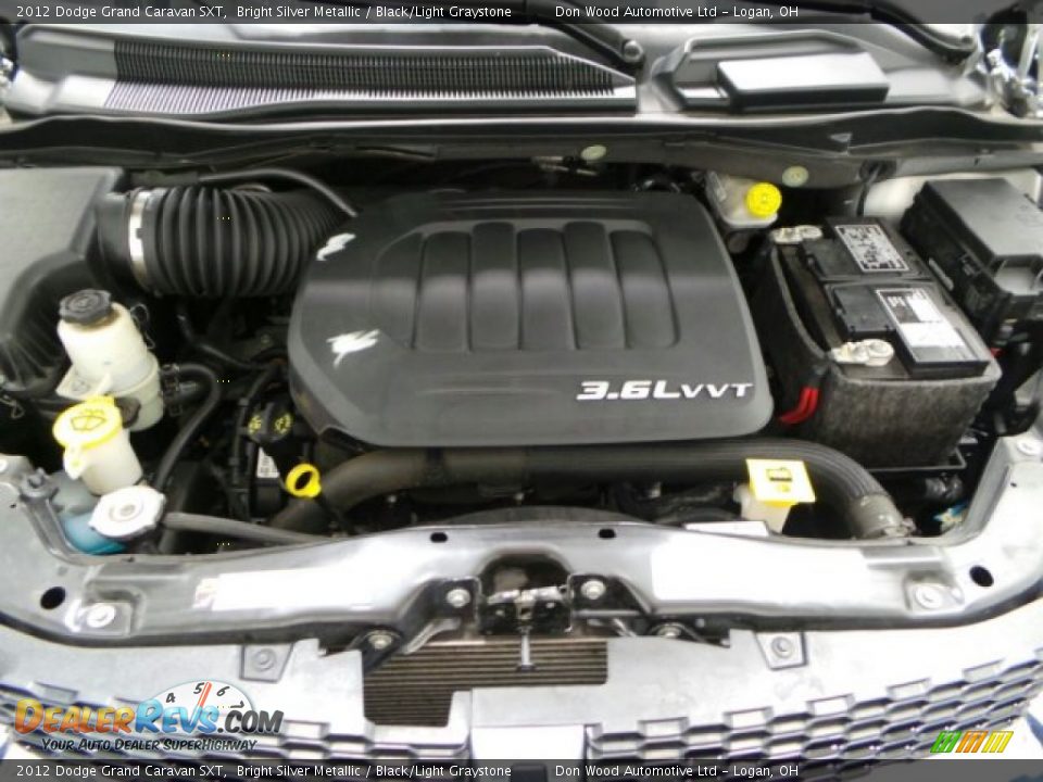 2012 Dodge Grand Caravan SXT Bright Silver Metallic / Black/Light Graystone Photo #8