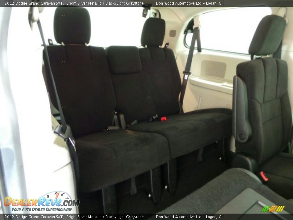 2012 Dodge Grand Caravan SXT Bright Silver Metallic / Black/Light Graystone Photo #12