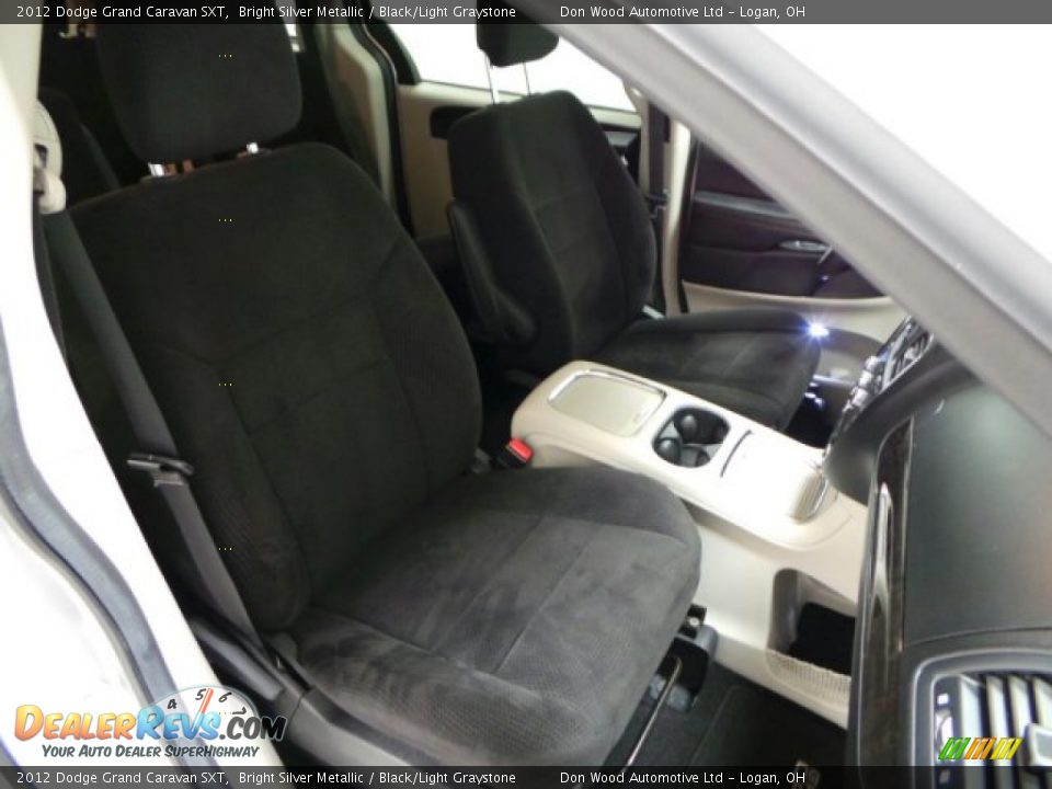 2012 Dodge Grand Caravan SXT Bright Silver Metallic / Black/Light Graystone Photo #14