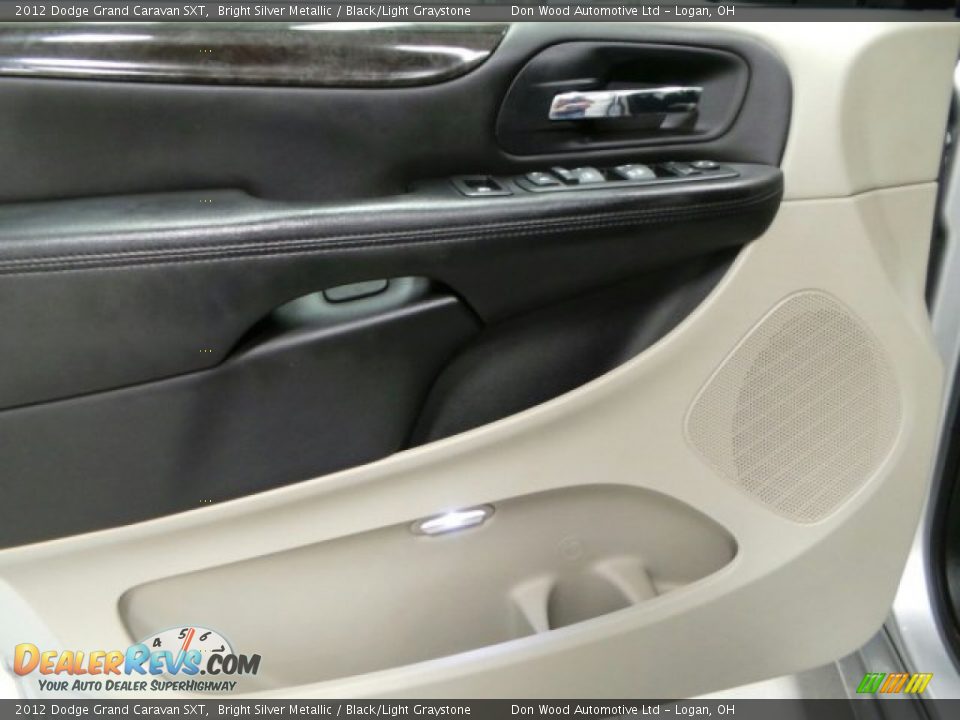 2012 Dodge Grand Caravan SXT Bright Silver Metallic / Black/Light Graystone Photo #16