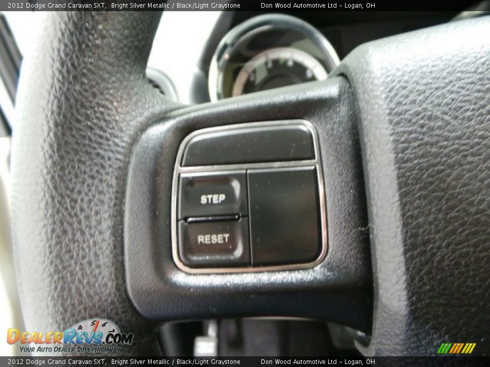 2012 Dodge Grand Caravan SXT Bright Silver Metallic / Black/Light Graystone Photo #23