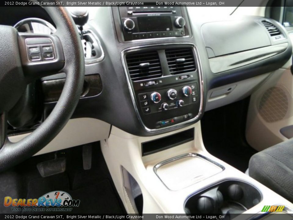 2012 Dodge Grand Caravan SXT Bright Silver Metallic / Black/Light Graystone Photo #27
