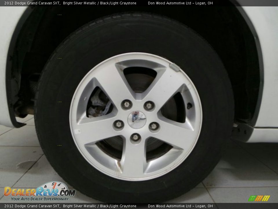 2012 Dodge Grand Caravan SXT Bright Silver Metallic / Black/Light Graystone Photo #30