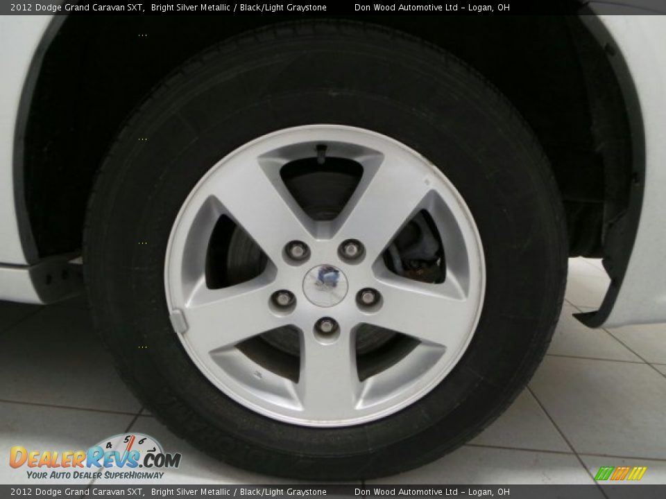 2012 Dodge Grand Caravan SXT Bright Silver Metallic / Black/Light Graystone Photo #31