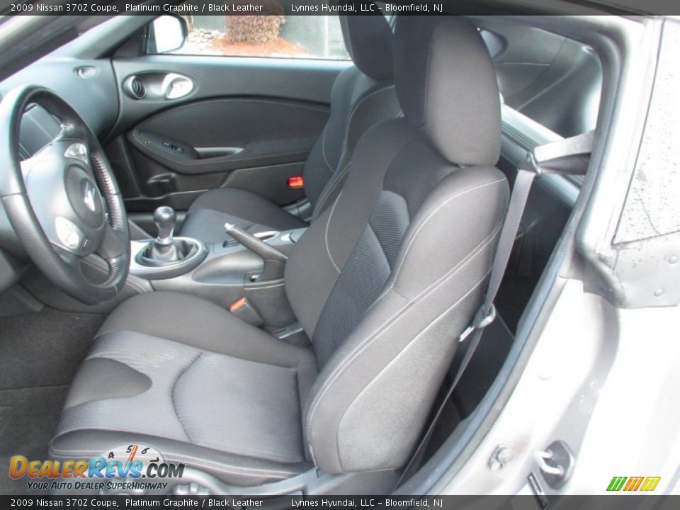 2009 Nissan 370Z Coupe Platinum Graphite / Black Leather Photo #8