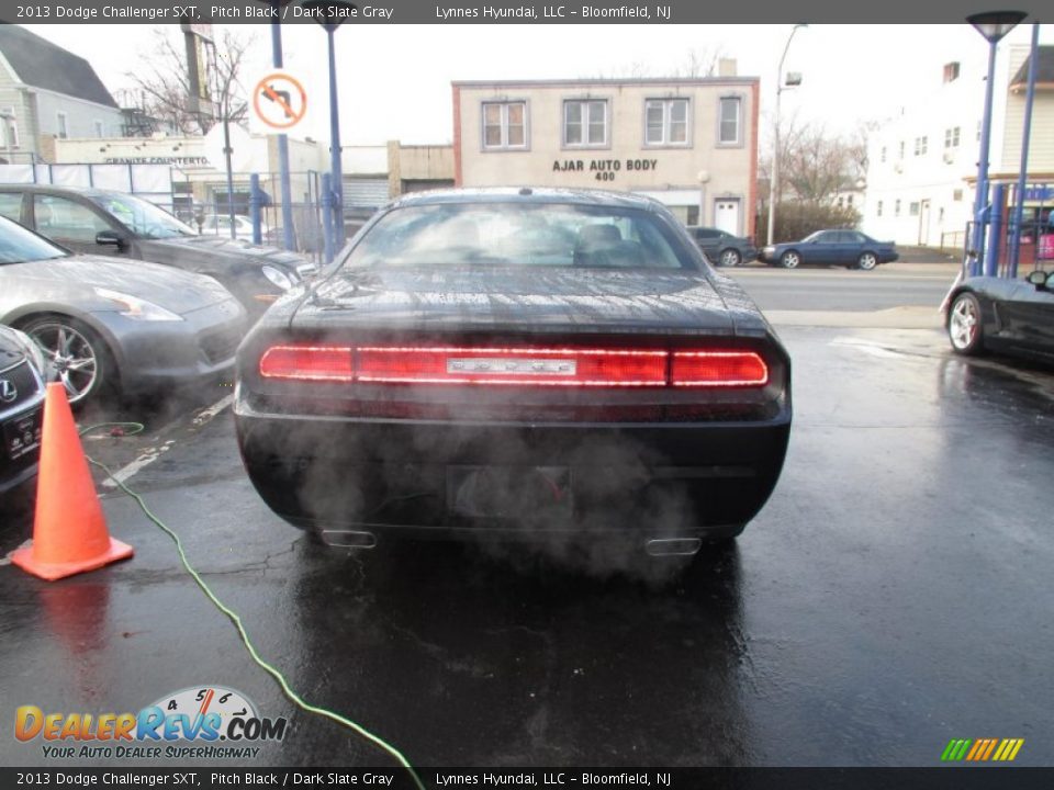 2013 Dodge Challenger SXT Pitch Black / Dark Slate Gray Photo #5