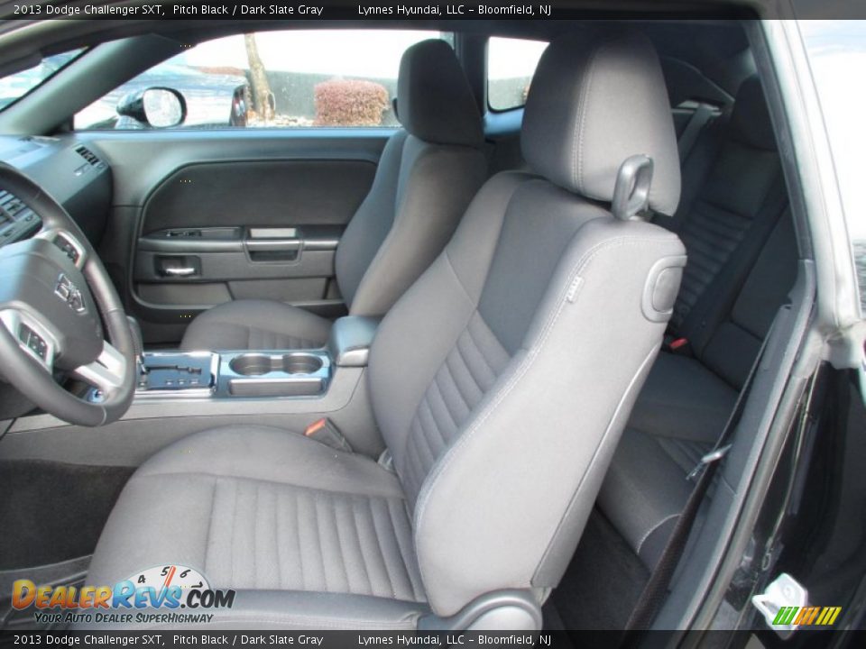 2013 Dodge Challenger SXT Pitch Black / Dark Slate Gray Photo #8