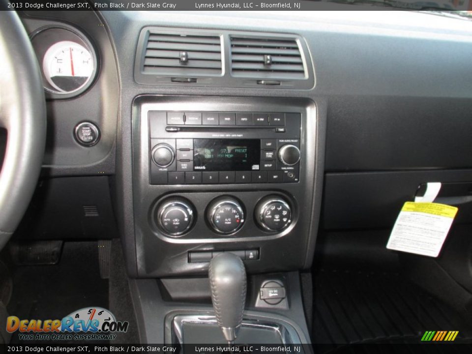 2013 Dodge Challenger SXT Pitch Black / Dark Slate Gray Photo #10