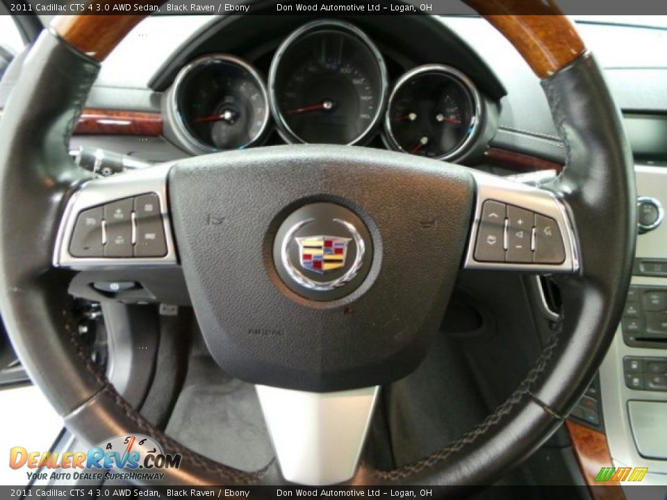 2011 Cadillac CTS 4 3.0 AWD Sedan Black Raven / Ebony Photo #14