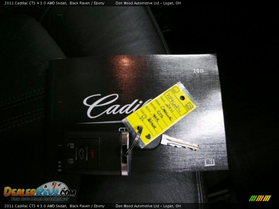 2011 Cadillac CTS 4 3.0 AWD Sedan Black Raven / Ebony Photo #29