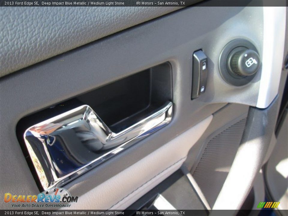 2013 Ford Edge SE Deep Impact Blue Metallic / Medium Light Stone Photo #5