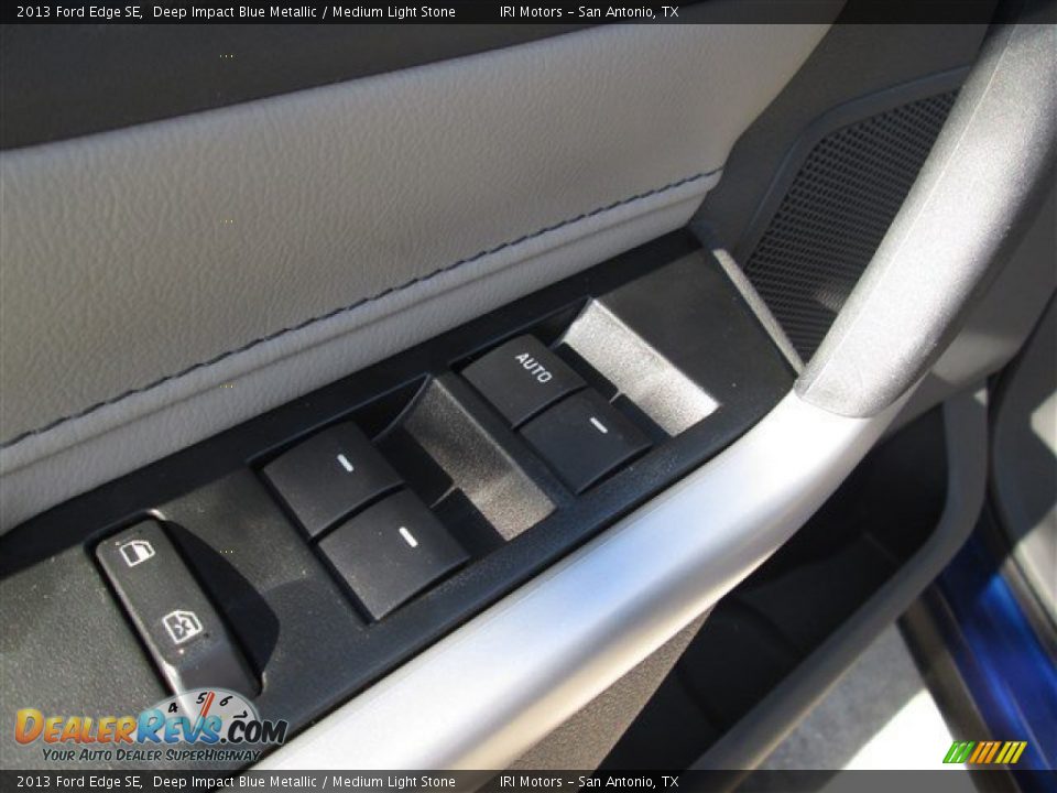 2013 Ford Edge SE Deep Impact Blue Metallic / Medium Light Stone Photo #6