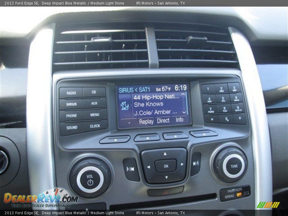 2013 Ford Edge SE Deep Impact Blue Metallic / Medium Light Stone Photo #9