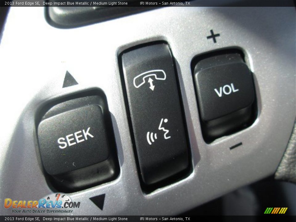 2013 Ford Edge SE Deep Impact Blue Metallic / Medium Light Stone Photo #12