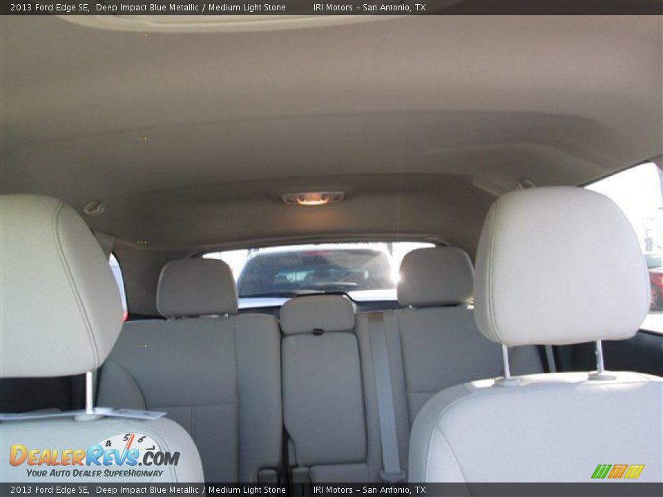 2013 Ford Edge SE Deep Impact Blue Metallic / Medium Light Stone Photo #15