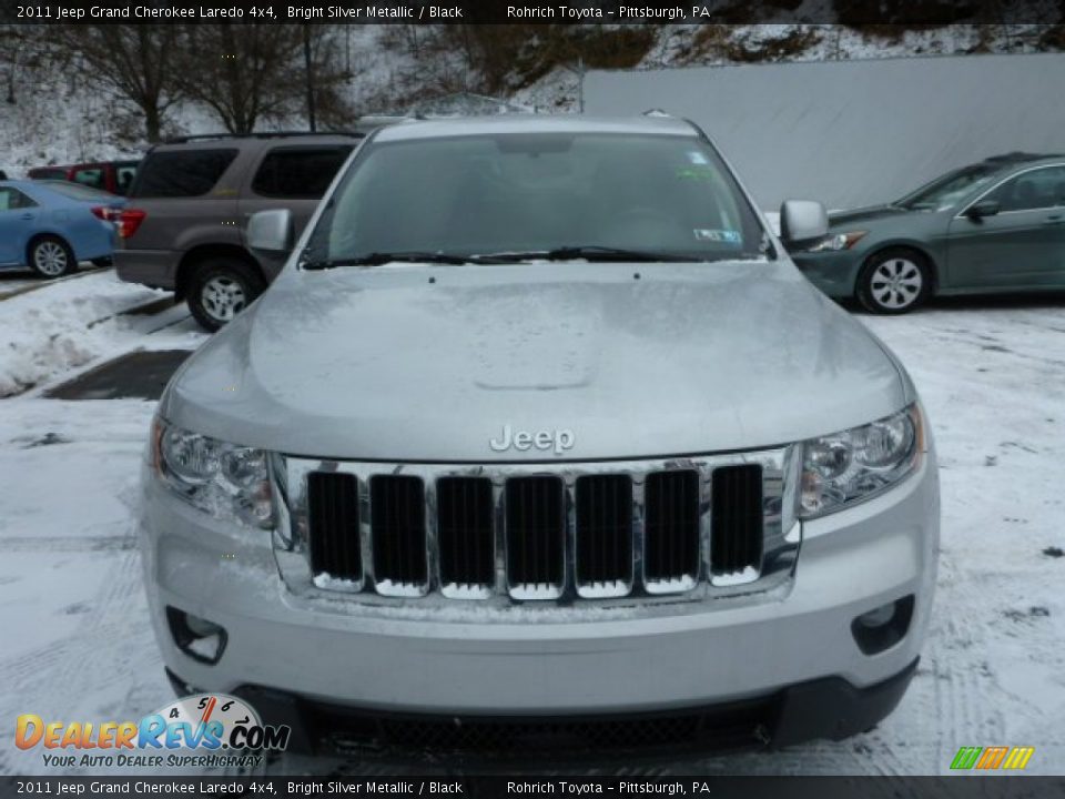 2011 Jeep Grand Cherokee Laredo 4x4 Bright Silver Metallic / Black Photo #18