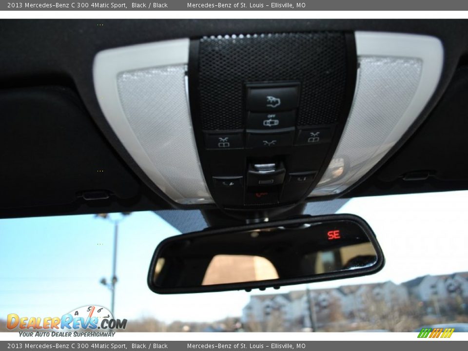 2013 Mercedes-Benz C 300 4Matic Sport Black / Black Photo #13