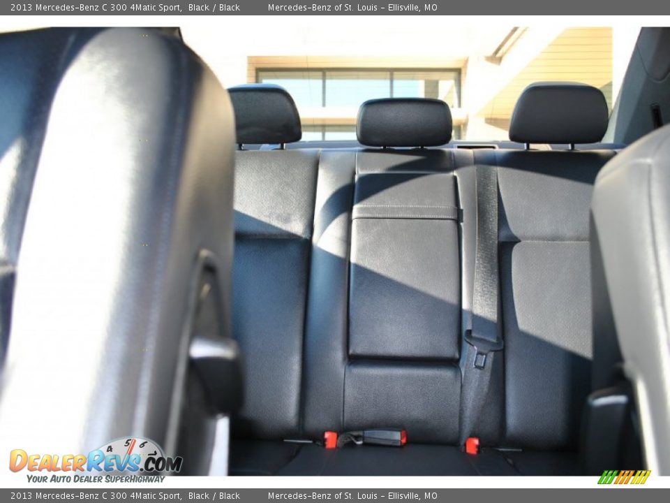 2013 Mercedes-Benz C 300 4Matic Sport Black / Black Photo #18