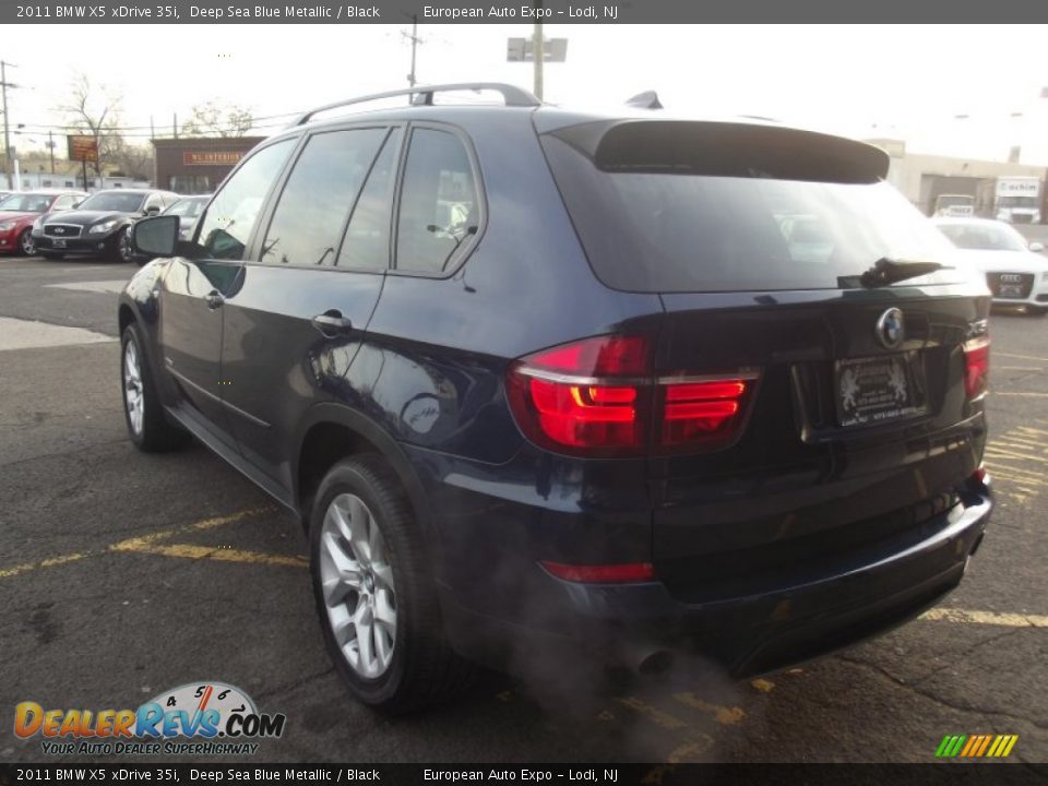 2011 BMW X5 xDrive 35i Deep Sea Blue Metallic / Black Photo #4
