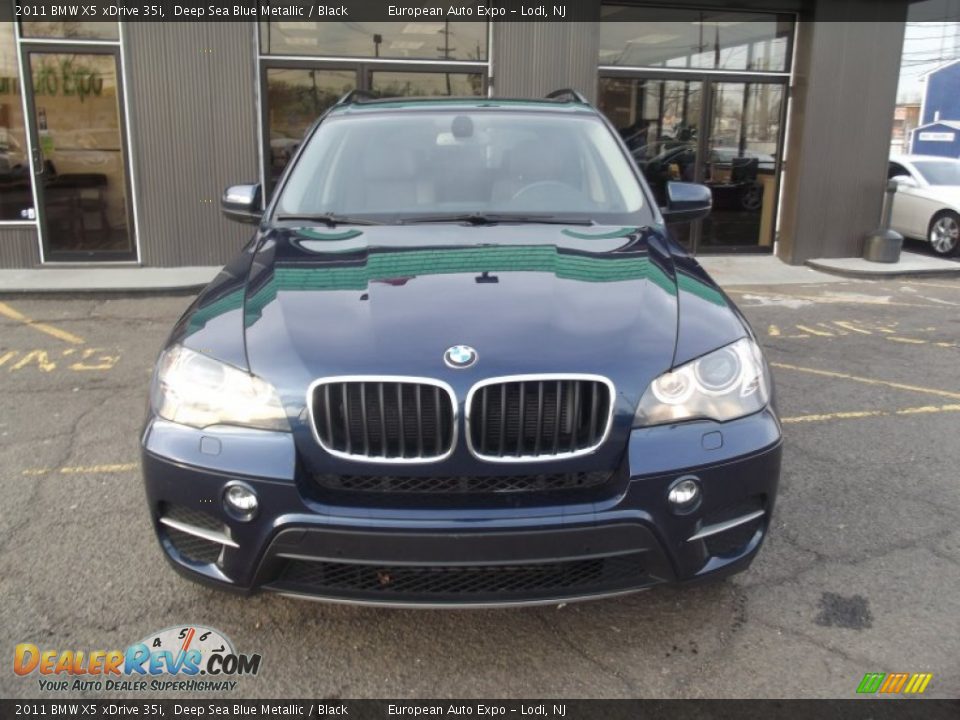 2011 BMW X5 xDrive 35i Deep Sea Blue Metallic / Black Photo #7