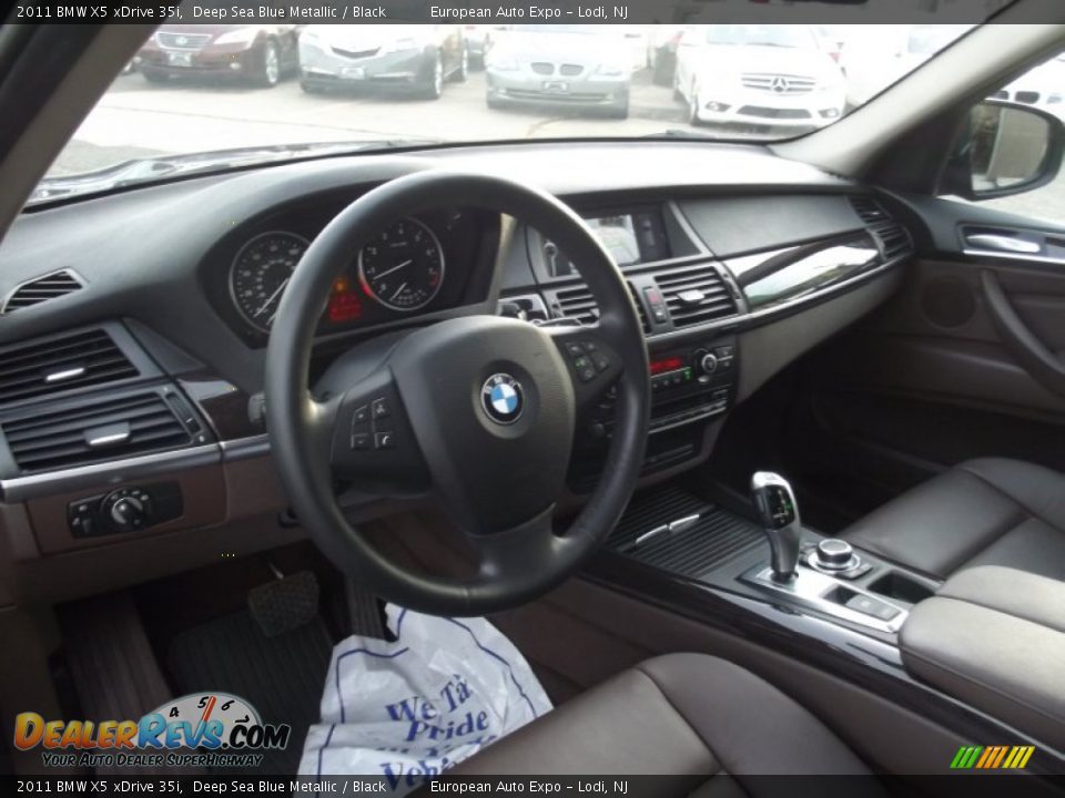 2011 BMW X5 xDrive 35i Deep Sea Blue Metallic / Black Photo #8