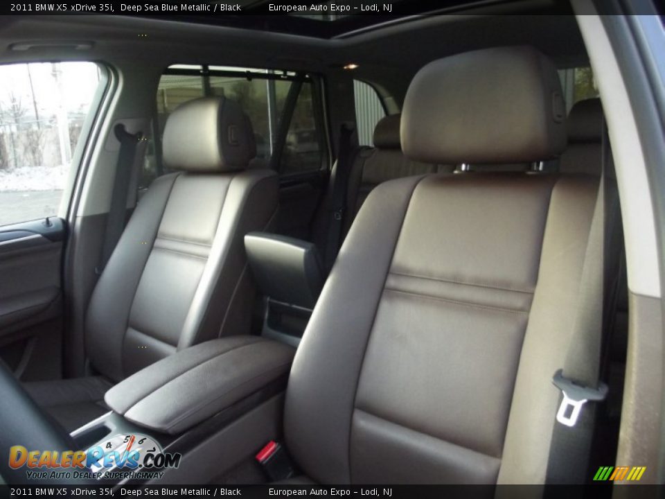 2011 BMW X5 xDrive 35i Deep Sea Blue Metallic / Black Photo #9