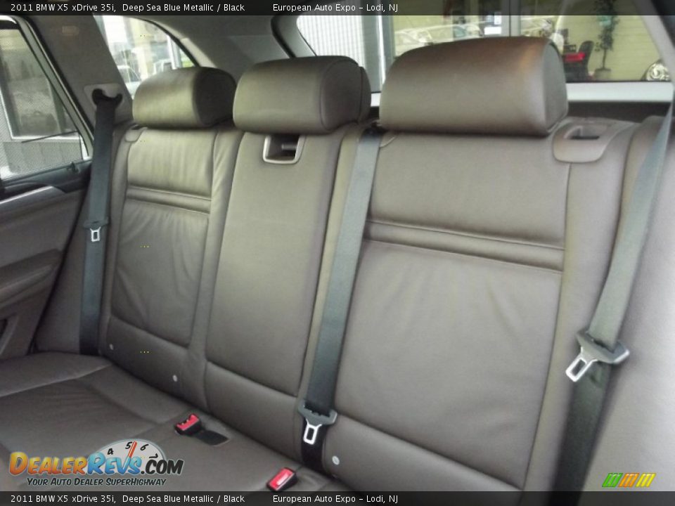 2011 BMW X5 xDrive 35i Deep Sea Blue Metallic / Black Photo #11