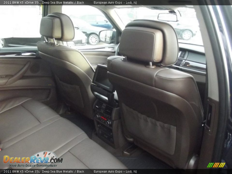 2011 BMW X5 xDrive 35i Deep Sea Blue Metallic / Black Photo #12