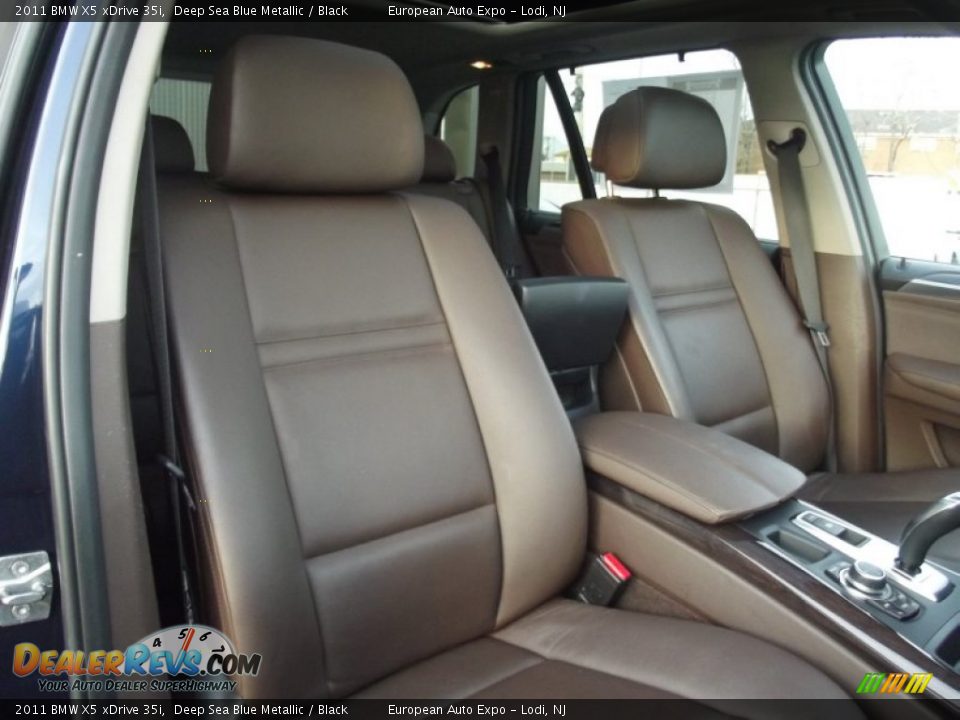 2011 BMW X5 xDrive 35i Deep Sea Blue Metallic / Black Photo #15