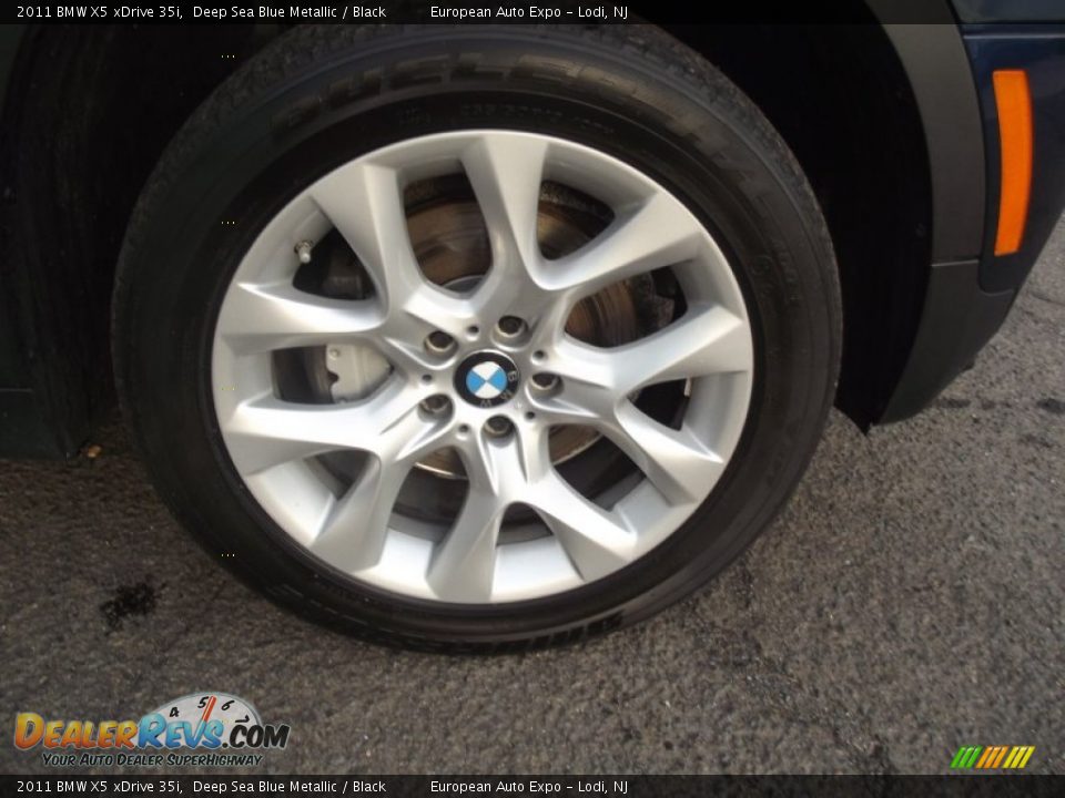 2011 BMW X5 xDrive 35i Deep Sea Blue Metallic / Black Photo #16