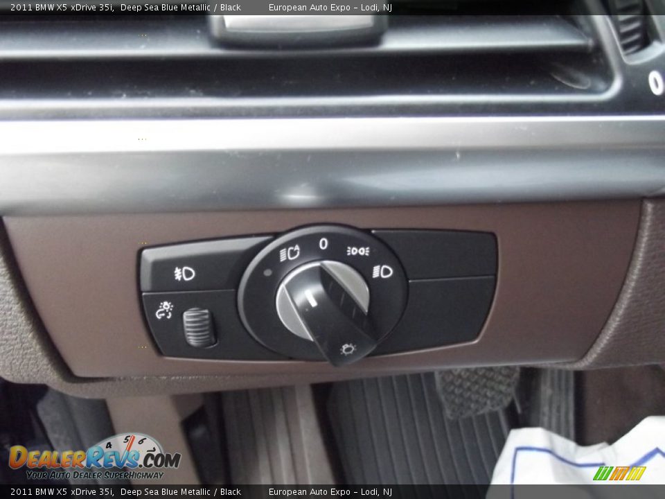 2011 BMW X5 xDrive 35i Deep Sea Blue Metallic / Black Photo #26