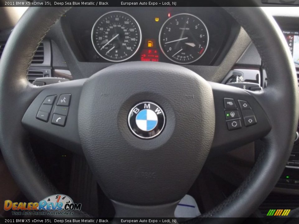 2011 BMW X5 xDrive 35i Deep Sea Blue Metallic / Black Photo #27