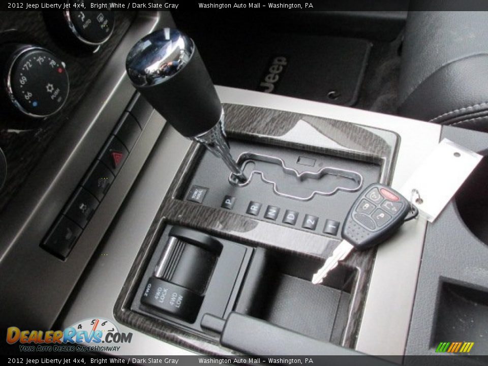 2012 Jeep Liberty Jet 4x4 Bright White / Dark Slate Gray Photo #14