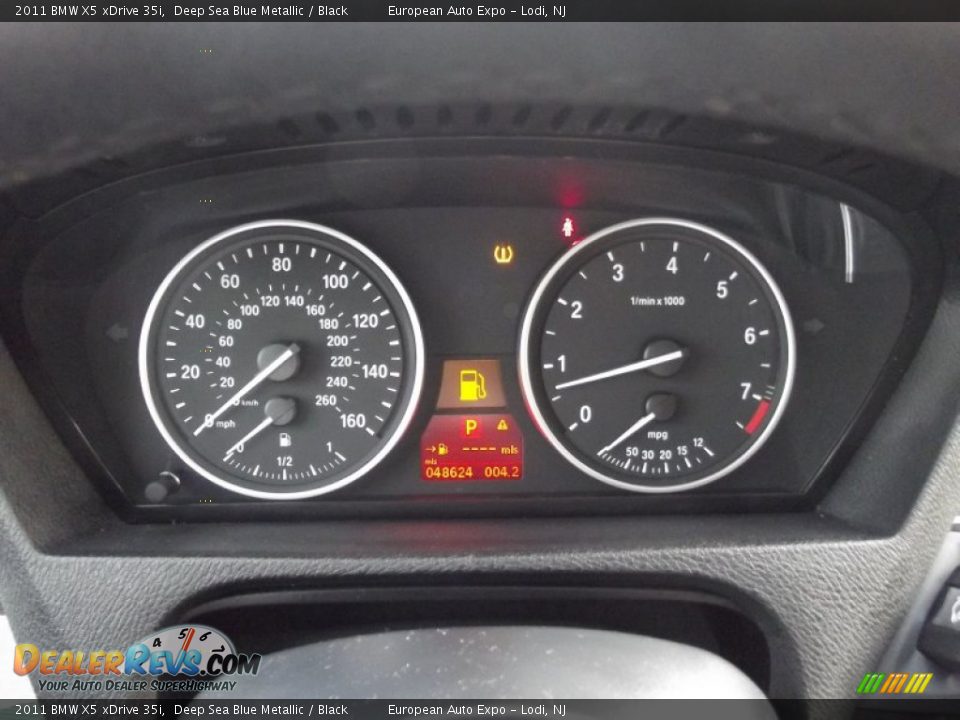 2011 BMW X5 xDrive 35i Deep Sea Blue Metallic / Black Photo #33