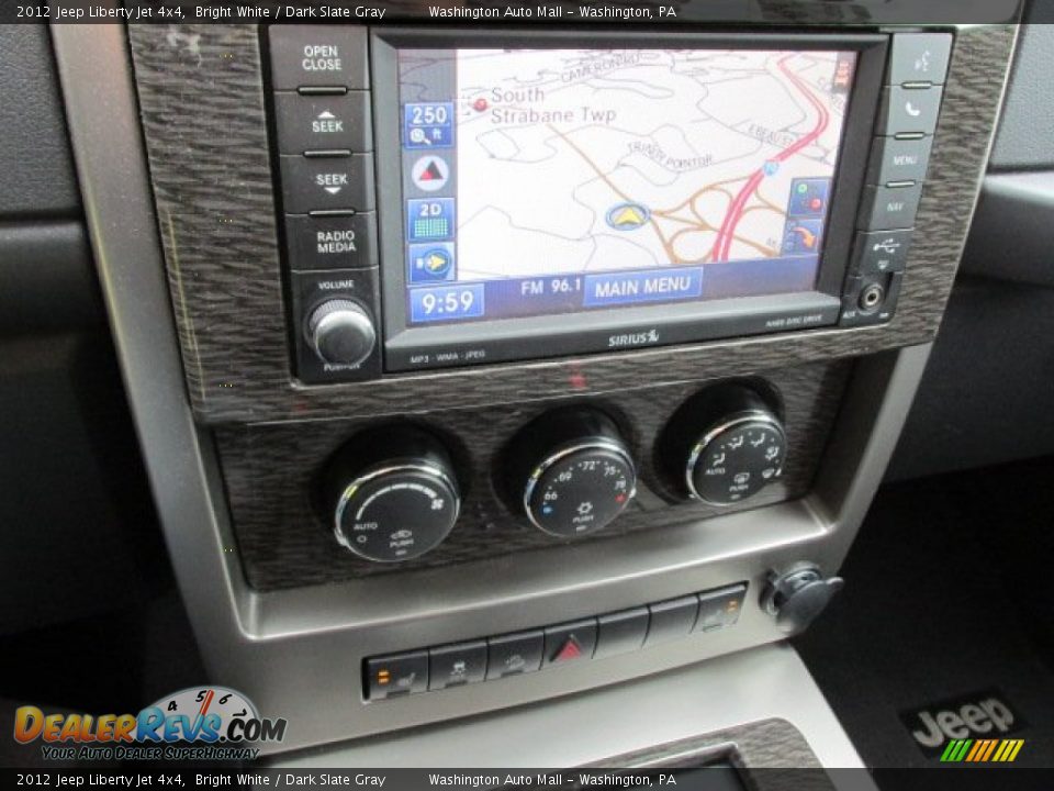 2012 Jeep Liberty Jet 4x4 Bright White / Dark Slate Gray Photo #15