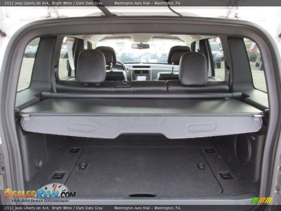 2012 Jeep Liberty Jet 4x4 Bright White / Dark Slate Gray Photo #18