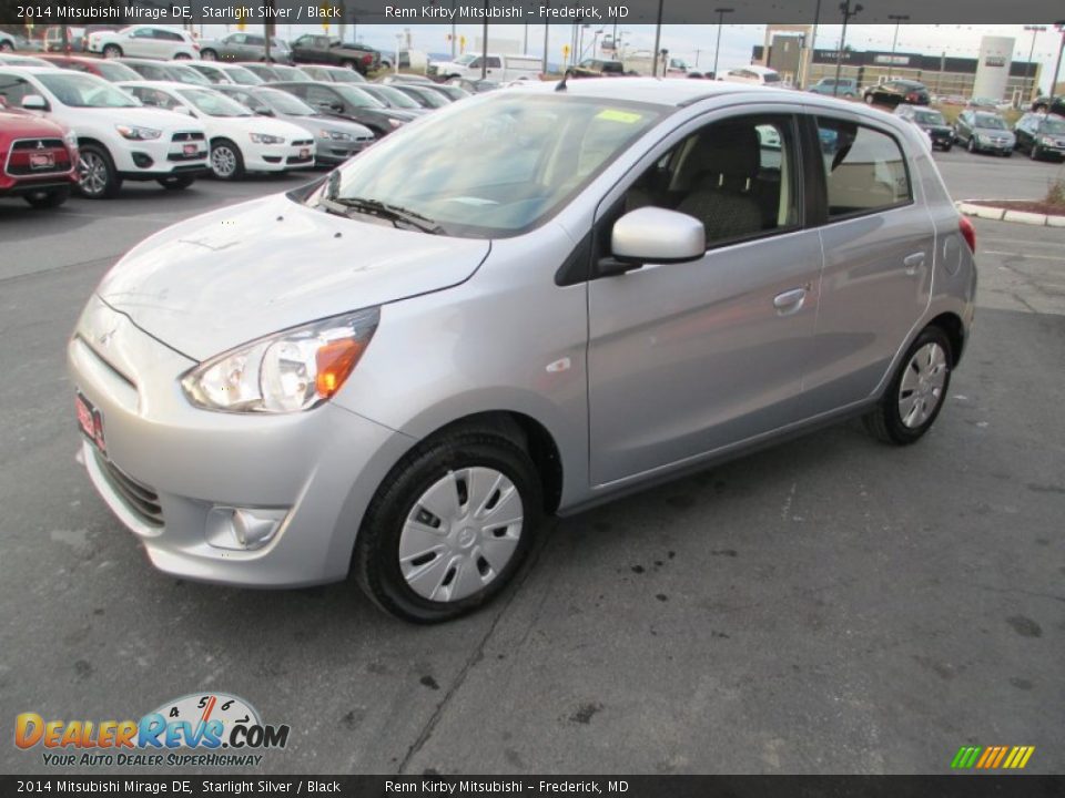 Front 3/4 View of 2014 Mitsubishi Mirage DE Photo #3