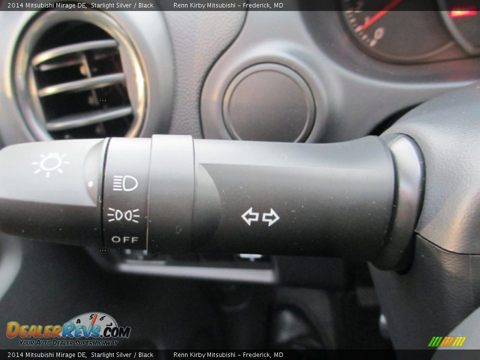 Controls of 2014 Mitsubishi Mirage DE Photo #15