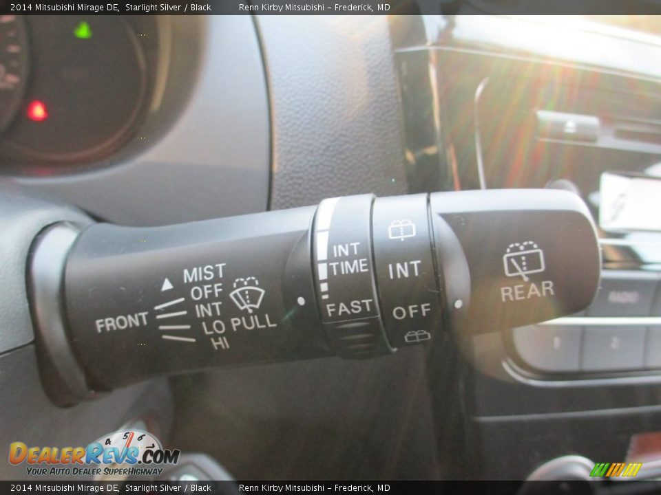 Controls of 2014 Mitsubishi Mirage DE Photo #16