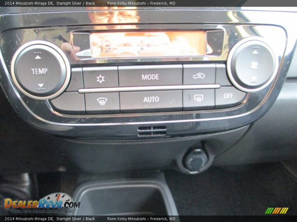 Controls of 2014 Mitsubishi Mirage DE Photo #19