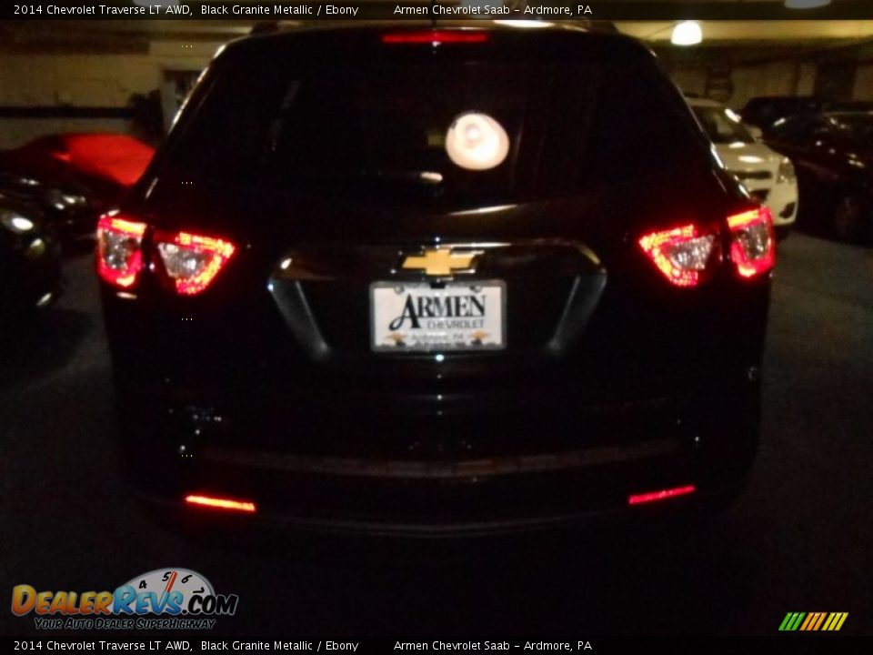 2014 Chevrolet Traverse LT AWD Black Granite Metallic / Ebony Photo #6