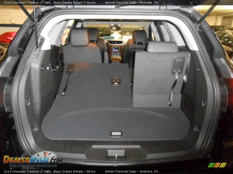 2014 Chevrolet Traverse LT AWD Black Granite Metallic / Ebony Photo #8